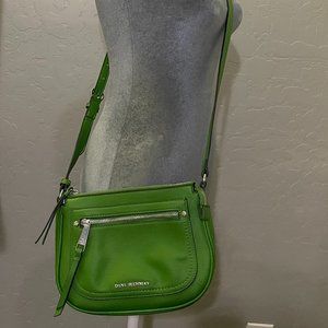 Dana Buchman green crossbody purse